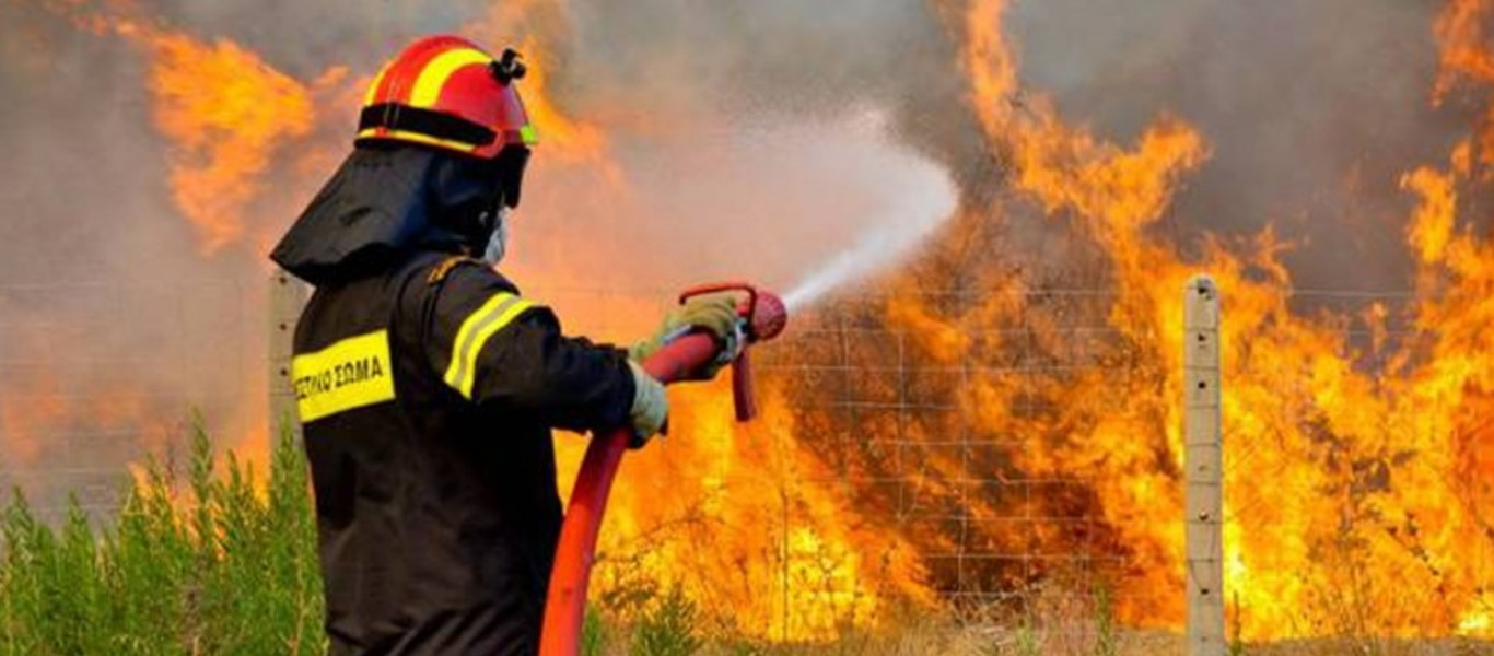 Συνολικά 62 πυρκαγιές σε όλη τη χώρα το τελευταίο 24ωρο